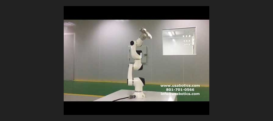 ZETA 6 Axis Collaborative Robot Movement | USABotics